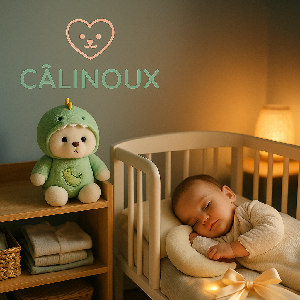 CÂLINOUX - Peluches Animaux avec Costumes - Doudous Doux à Câliner